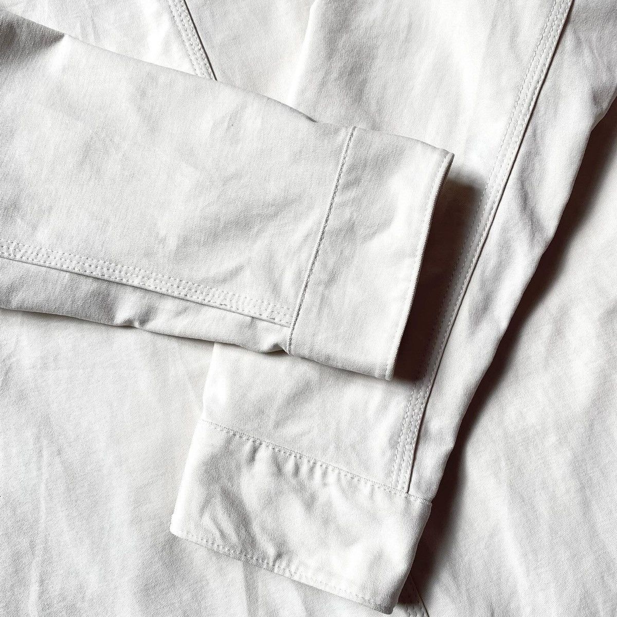 Japanese Brand × Uniqlo Uniqlo Chore Jacket Broken White Size US L / EU 52-54 / 3 - 8 Thumbnail