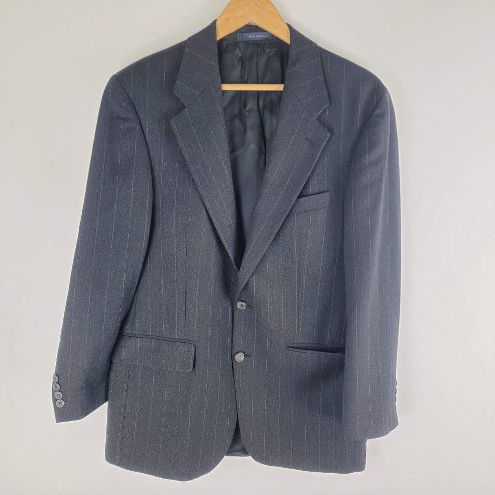 Vintage Ralph Ralph Lauren Virgin Wool Blazer Black Size 40R