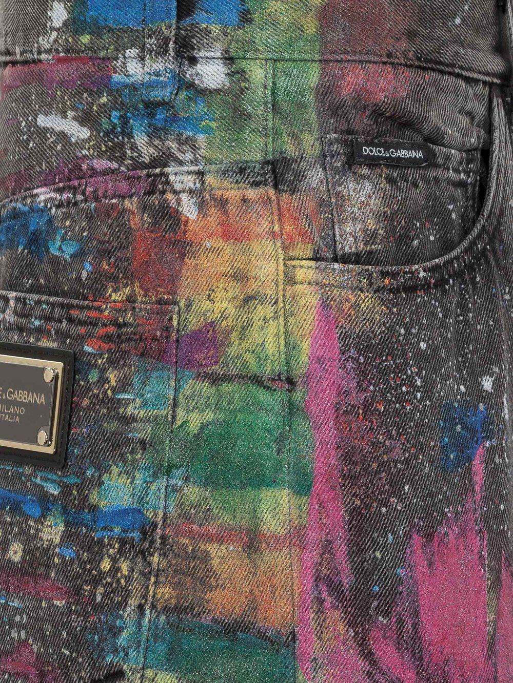 Dolce & Gabbana o1y0125 Jeans in Multicolor Size US 30 / EU 46 - 3 Thumbnail