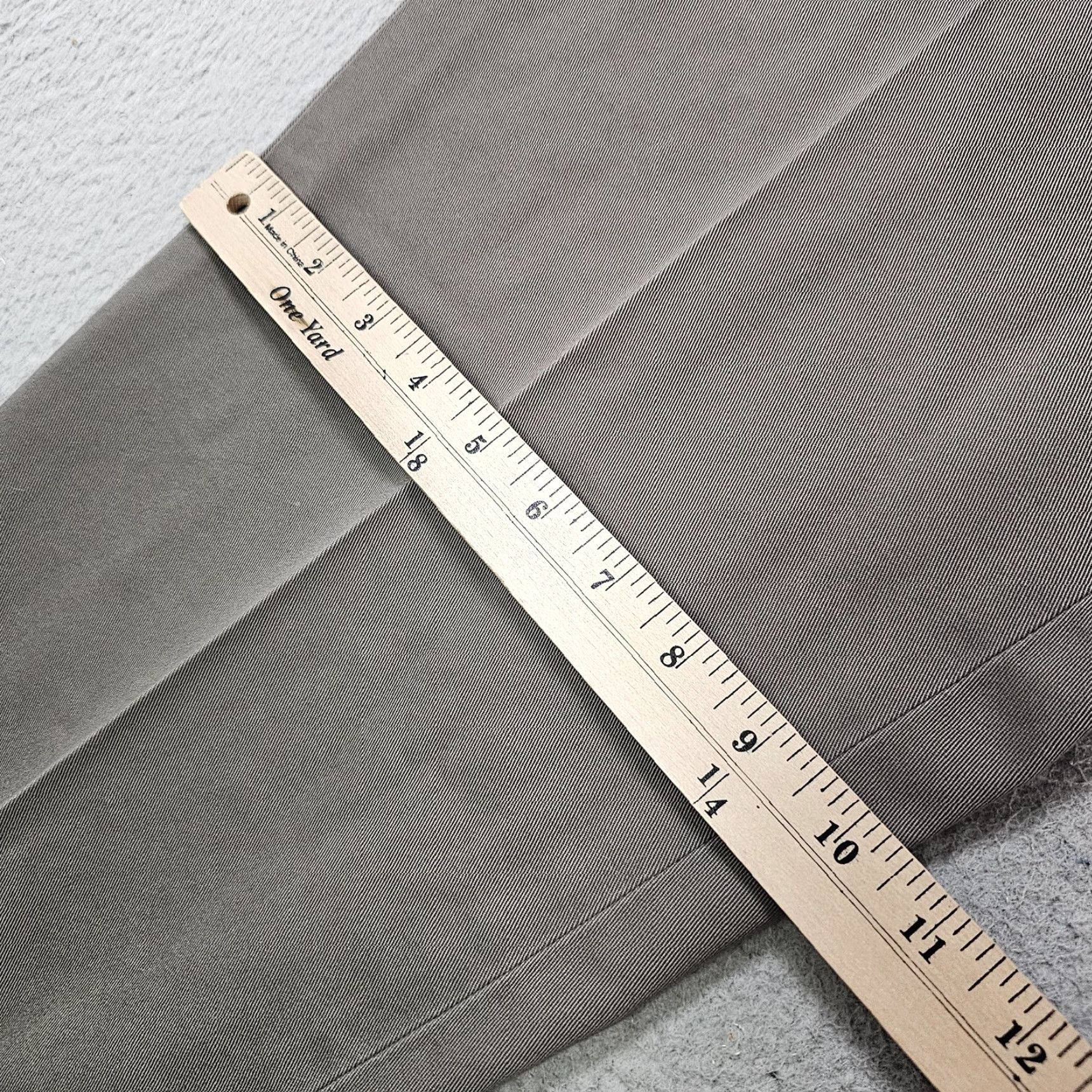 Brooks Brothers Brooks Brothers Chino Pants Mens 35x30 Gray Clark Fit Advantage Dress Casual Size US 35 - 5 Thumbnail
