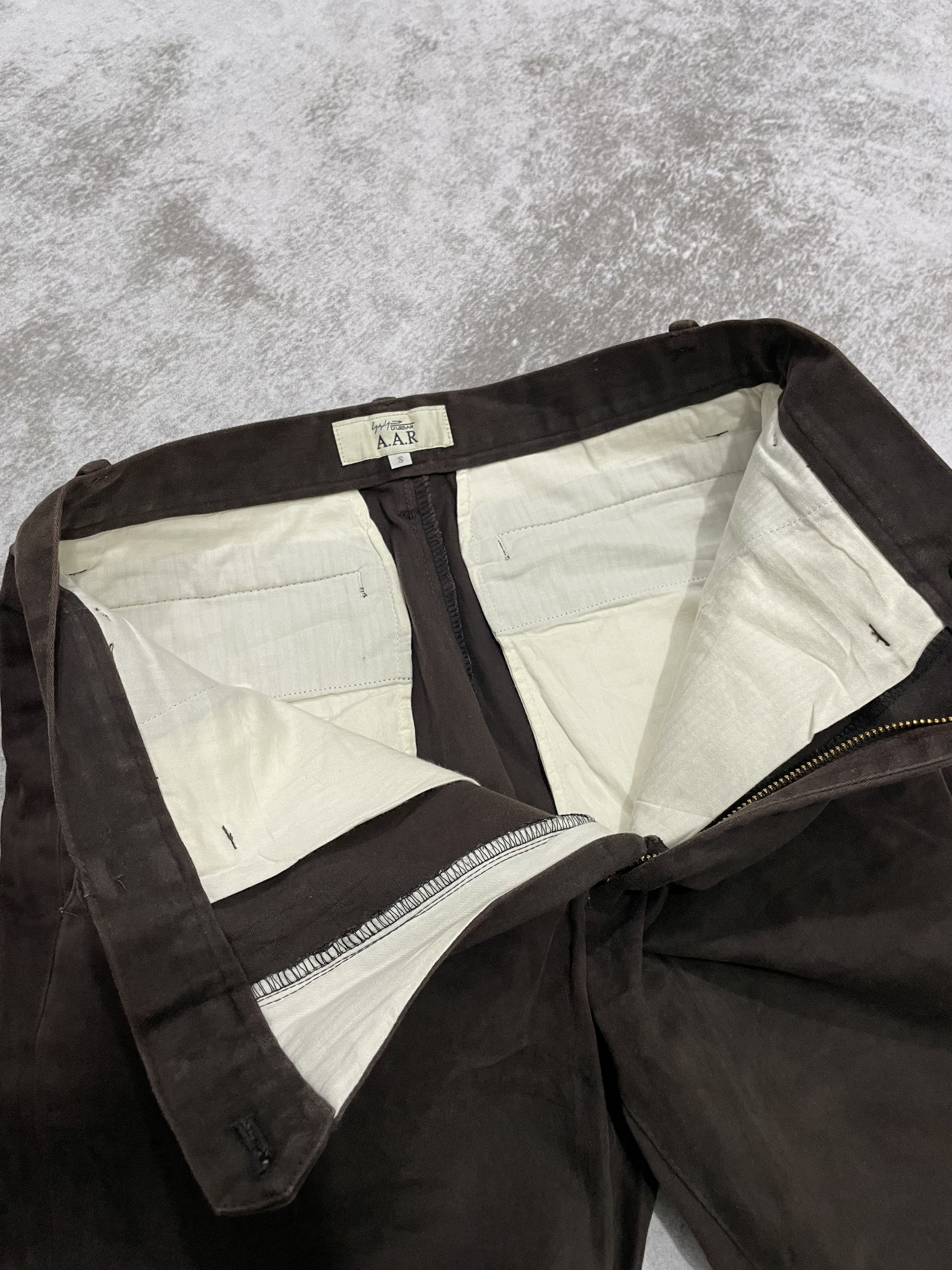 Y's × Yohji Yamamoto 2000s Yohji Yamamoto D'Urban Wool Trousers Pants Size US 27 - 6 Thumbnail