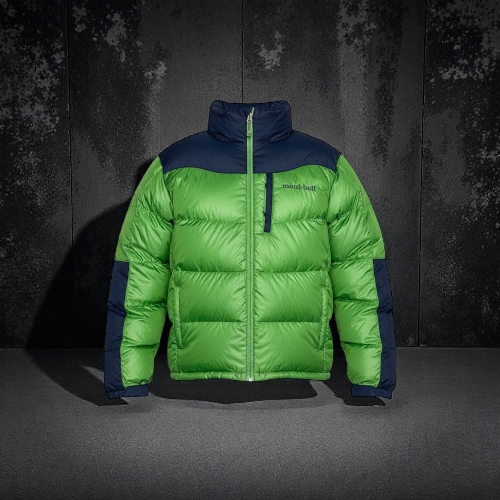 Montbell Montbell Down Jacket EX800 Puffer Green Vintage Size US L / EU 52-54 / 3 - 1 Thumbnail