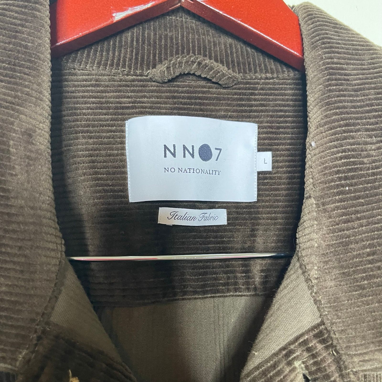 NN07 NN07 No Nationality BERNARD CORDUROY SHIRT JACKET in brown L Size US L / EU 52-54 / 3 - 3 Thumbnail