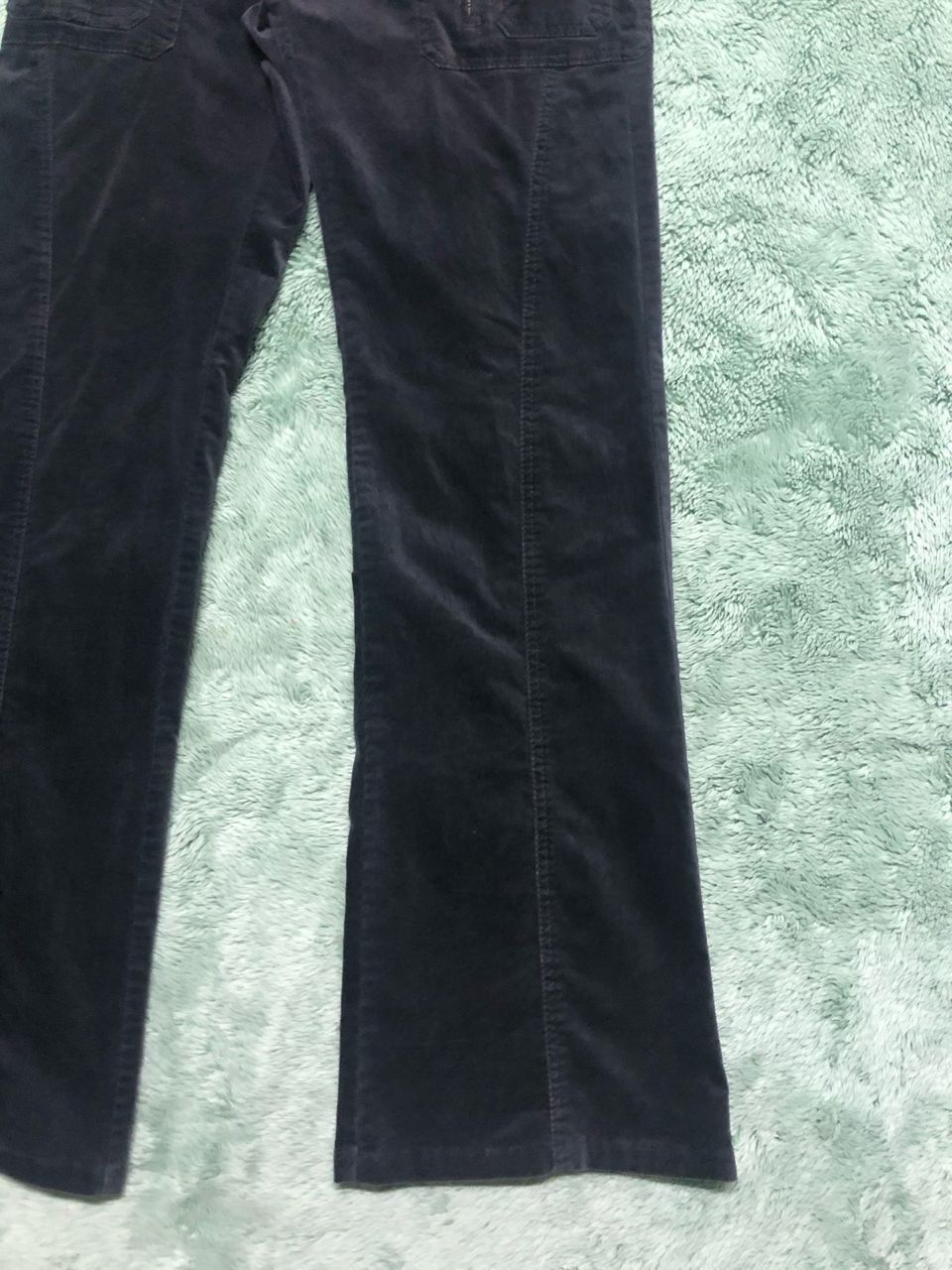 If Six Was Nine JAPANESE BRAND PASSIŌNE VELVET BUSH PANTS NICE DESIGN Size 29" - 5 Thumbnail