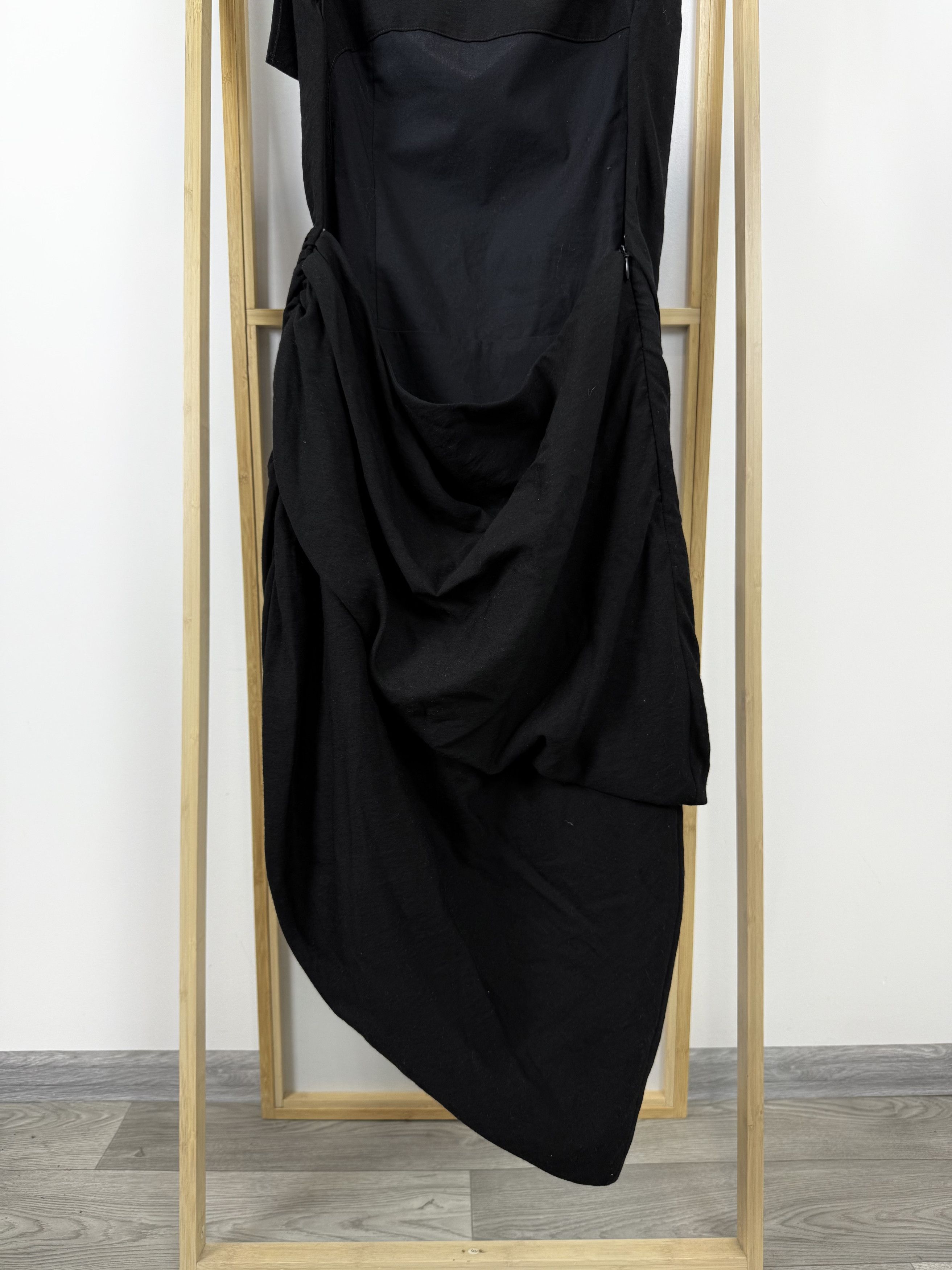 Jacquemus Jacquemus La Robe Saudade "Le Splash" SS22 Black Mini Dress Size L / US 10 / IT 46 - 8 Thumbnail