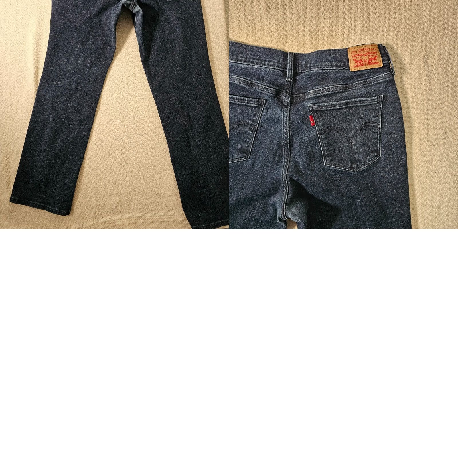 Levi's VINTAGE? No. Levi's 505 Womens Straight Jeans Blue Denim Size 30 Regular 5-Pocket Mid Rise Adult Womens Jeans Size 30" / US 8 / IT 44 - 9 Thumbnail