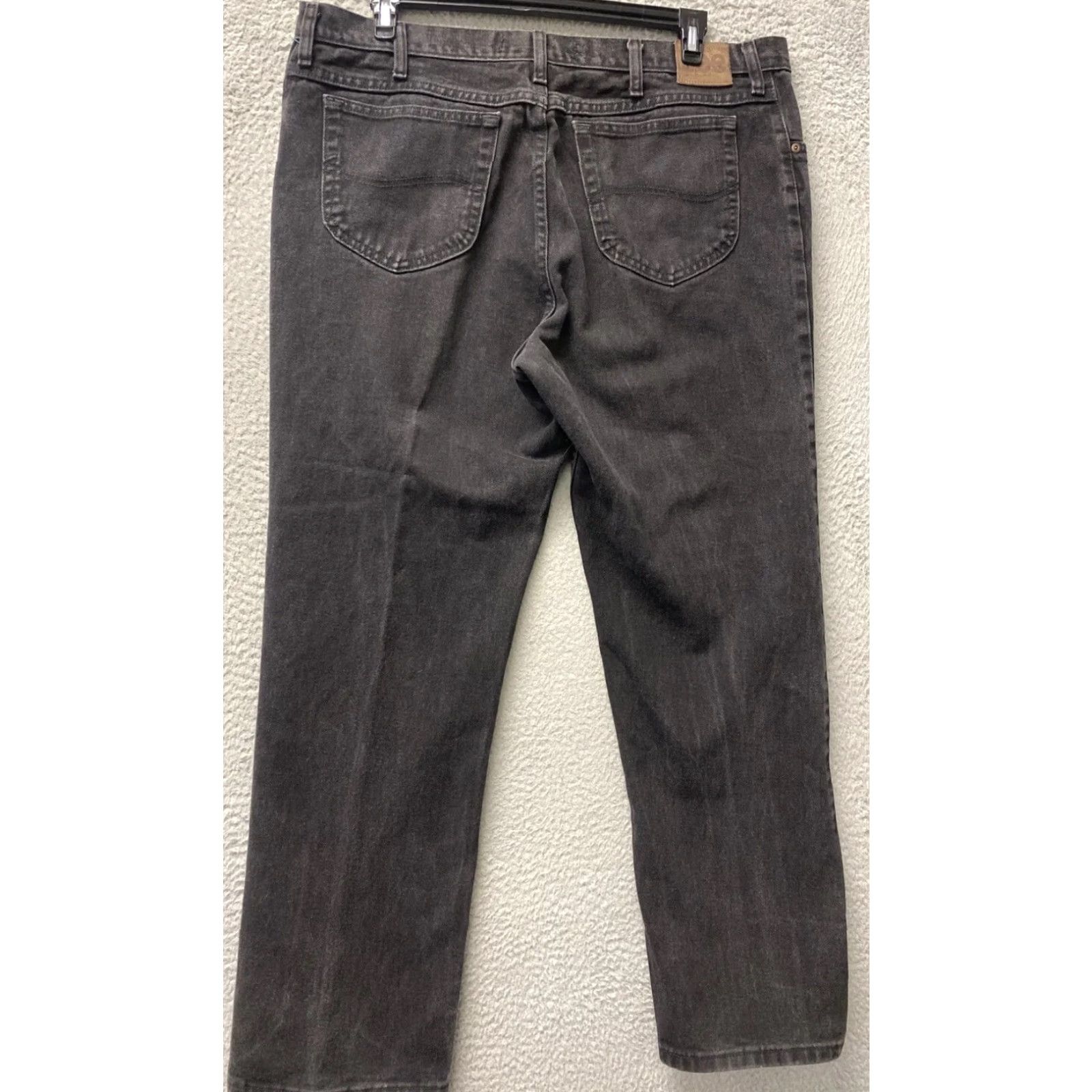 Lee Lee Jeans Motorcycle Pants Safety Gear Sz 42X30/ 101-49 Jeans Regular 42 Faded Black Biker Motorcycle Mens Womens Unisex 5-Pocket Denim Cotton Size 28" / US 6 / IT 42 - 6 Thumbnail
