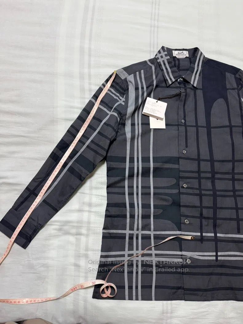 Hermes Hermes size 40 Shirt, special process fabric, 100% cotton, Size US M / EU 48-50 / 2 - 6 Thumbnail
