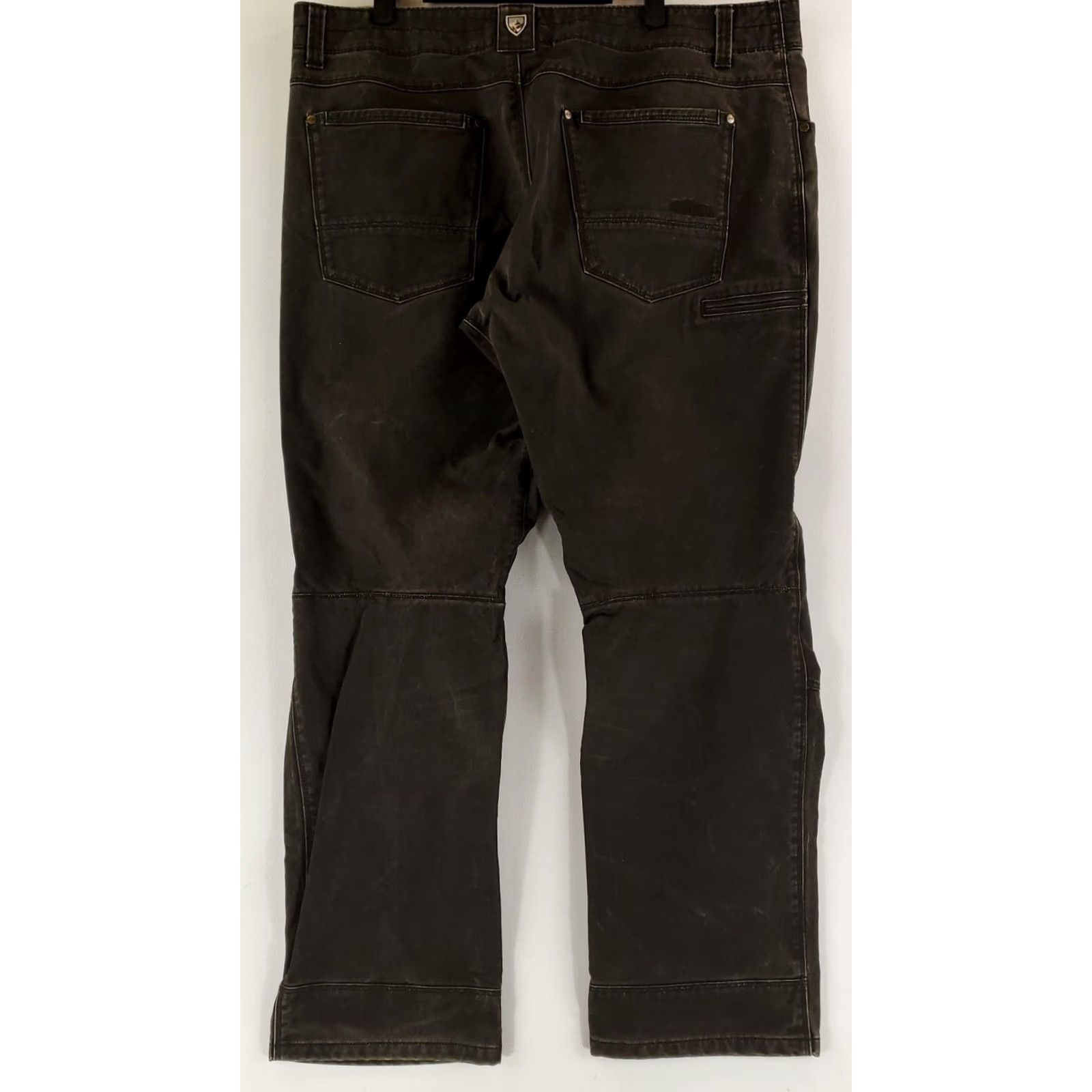 Vintage VINTAGE Kuhl Free Rydr Pants Jeans Patina Dye Brown Mens 39x30 Inseam 30 Regular Chino Brown Mens Size US 39 - 4 Thumbnail
