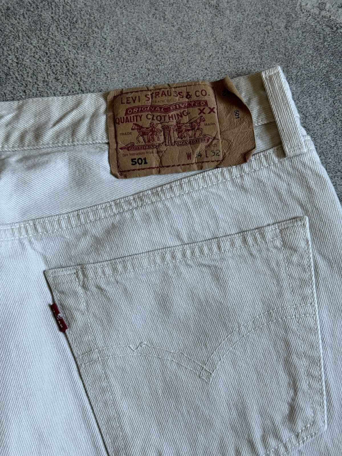 Levi's Vintage Clothing Levi’s 501 34/32 denim pants trousers jeans 👖 vintage retro Size US 34 / EU 50 - 4 Thumbnail