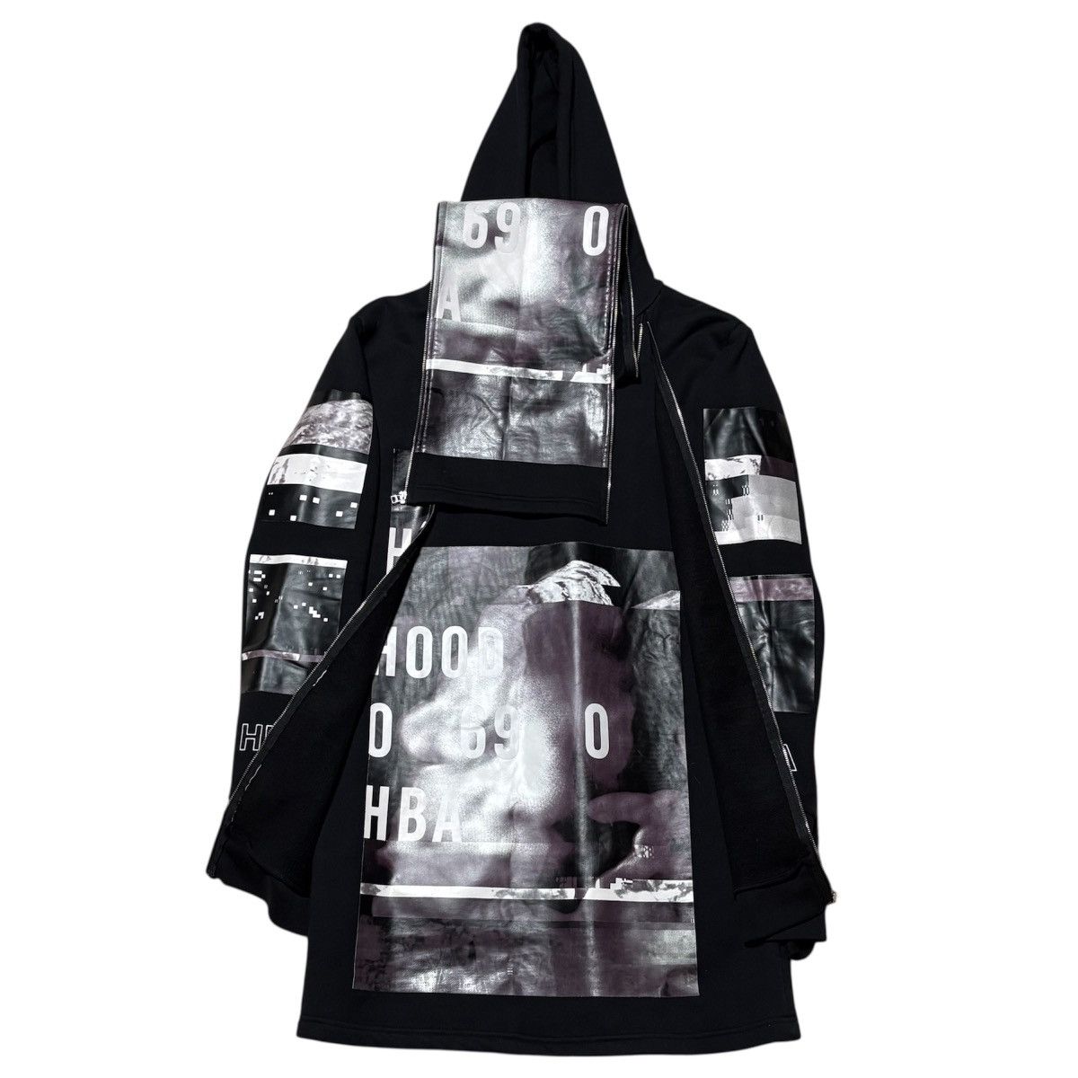 Hood By Air FW2014 HOOD BY AIR. DOUBLE ZIP LAYERED HOODIE SHAYNE OLIVER Size US L / EU 52-54 / 3 - 3 Thumbnail