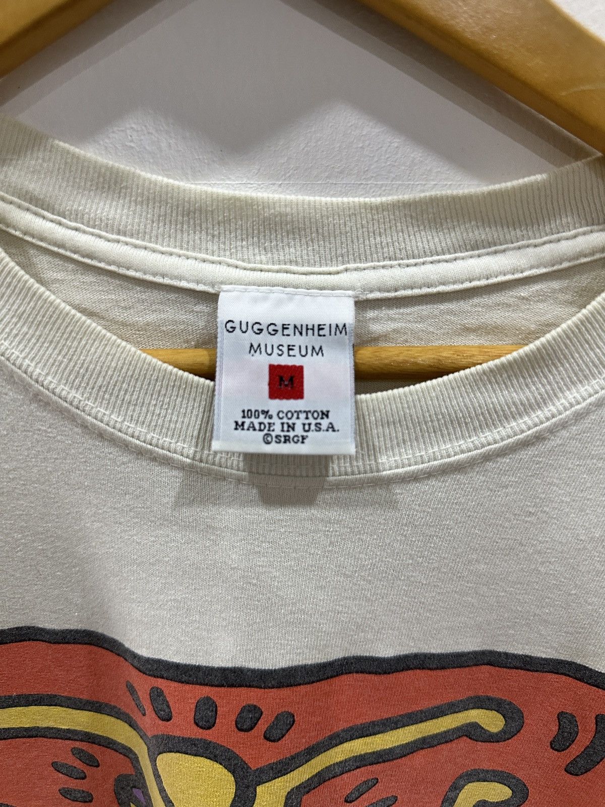 Keith Haring × Vintage vintage 1993 KEITH HARING pop shop artwork promo t-shirts Size US M / EU 48-50 / 2 - 7 Thumbnail