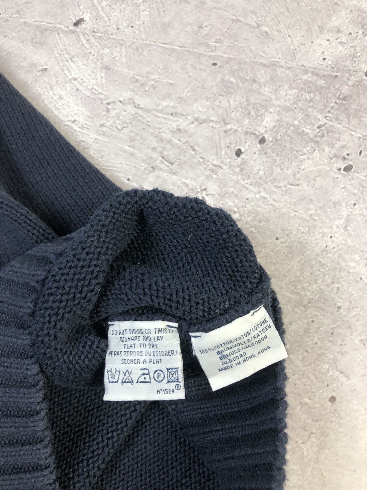 Polo Ralph Lauren × Vintage Vintage Polo Ralph Lauren Blue Cotton Sweater Vest Size US S / EU 44-46 / 1 - 5 Thumbnail