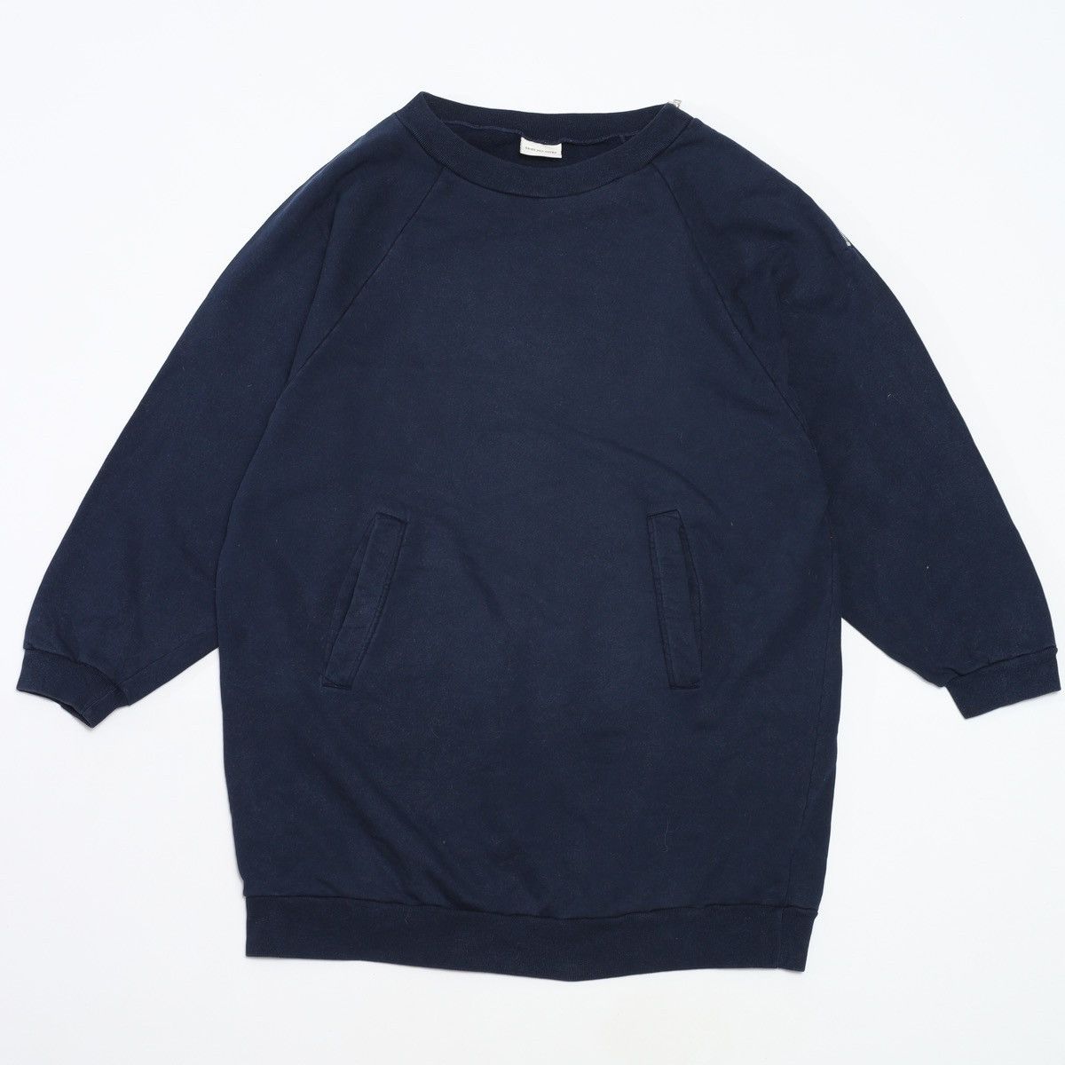Dries Van Noten Dries Van Noten Cotton Long Sweatshirt Dress Zip Size M / US 6-8 / IT 42-44 - 1 Thumbnail