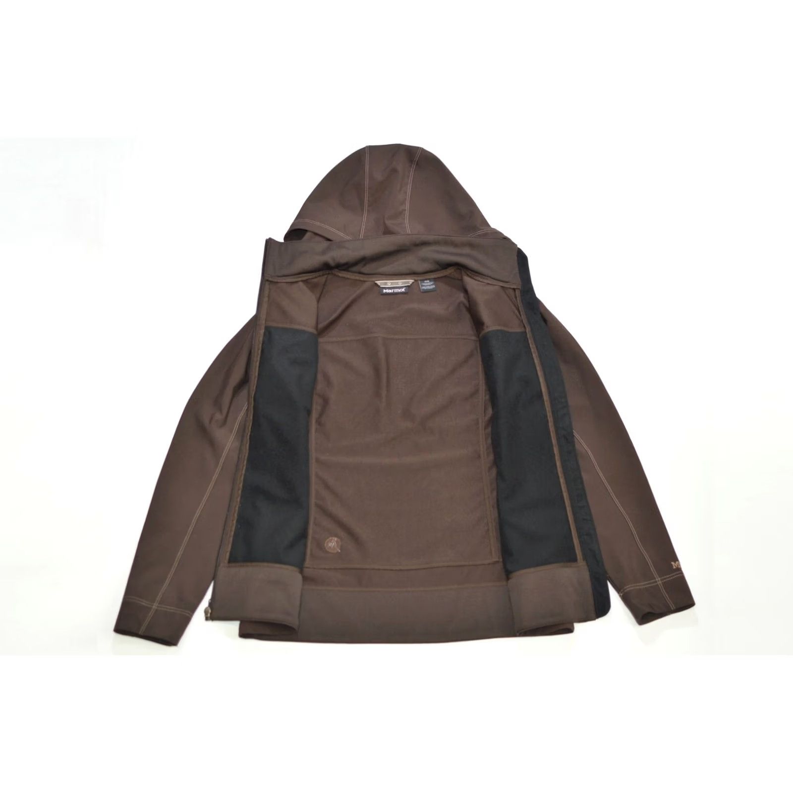 Marmot Womens Marmot Hooded Softshell Jacket Full-Zip M Brown Jacket Womens Marmot Hooded Softshell Full-Zip M Brown Size M / US 6-8 / IT 42-44 - 4 Thumbnail