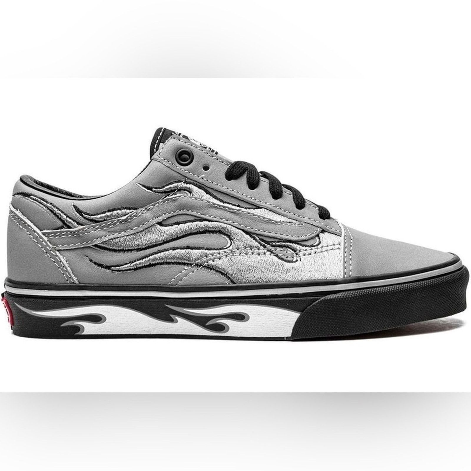 Vans Vans x A$AP rocky Worldwide Silver Reflective sneaker 7 mens Size US 7 / EU 40 - 1 Thumbnail