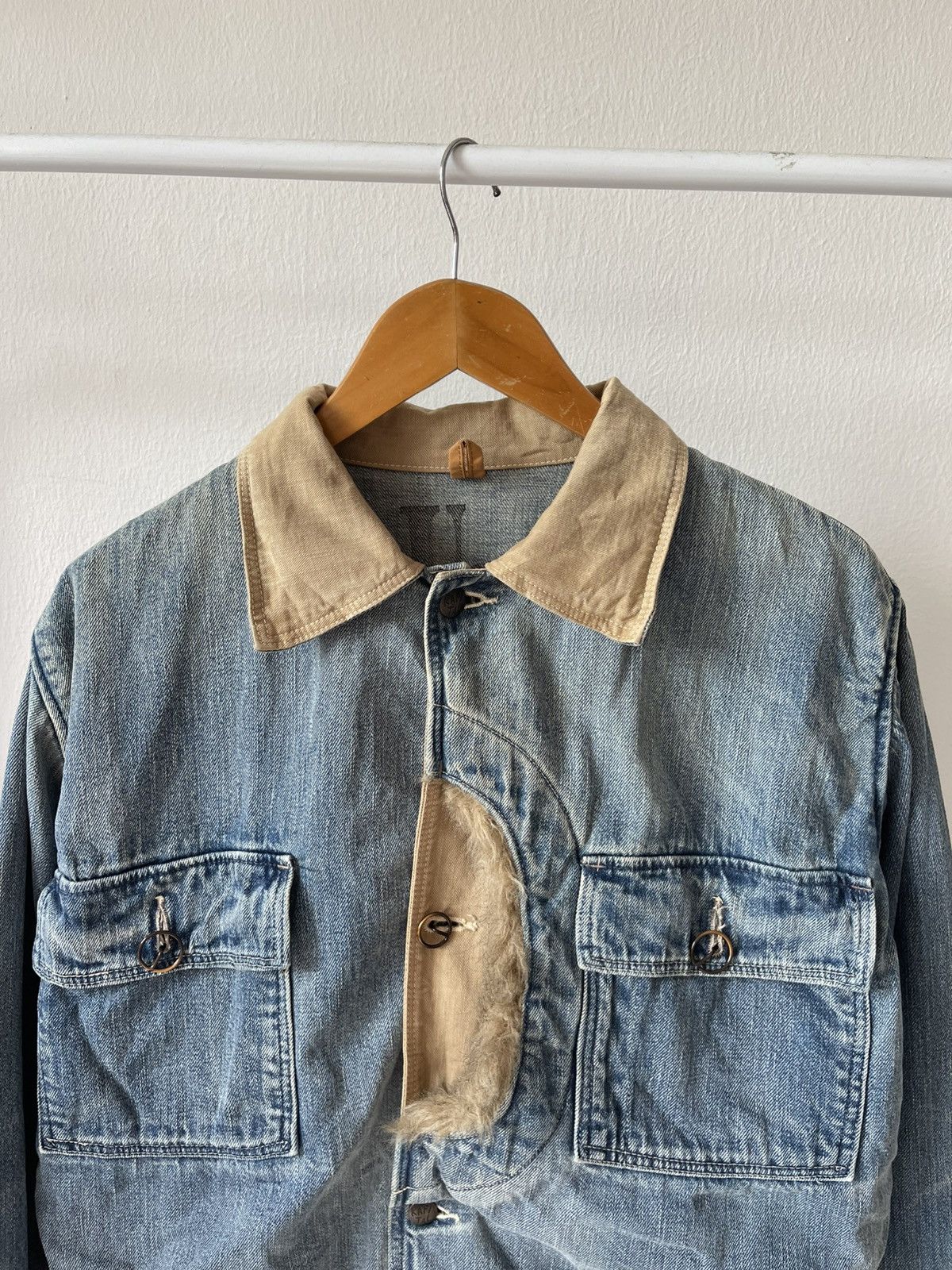 Kapital Rare Kapital Type 2 With Fur Hidden Pocket Jacket Size US L / EU 52-54 / 3 - 3 Thumbnail