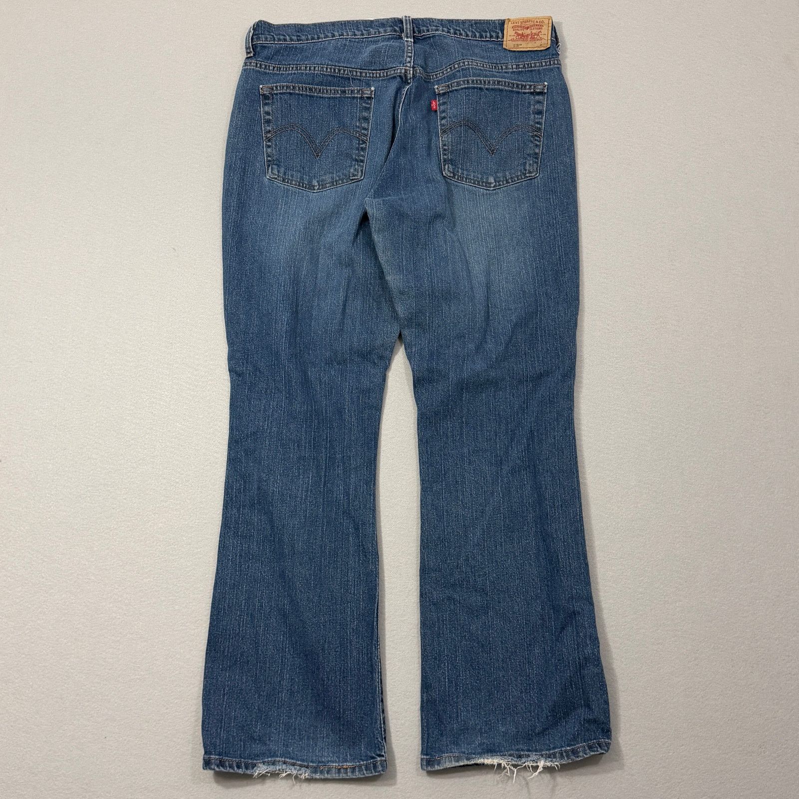 Levi's Vintage Levis 515 Nouveau Boot Cut Jeans Women's 16 M Blue Size 38" / US 16 / IT 52 - 9 Thumbnail