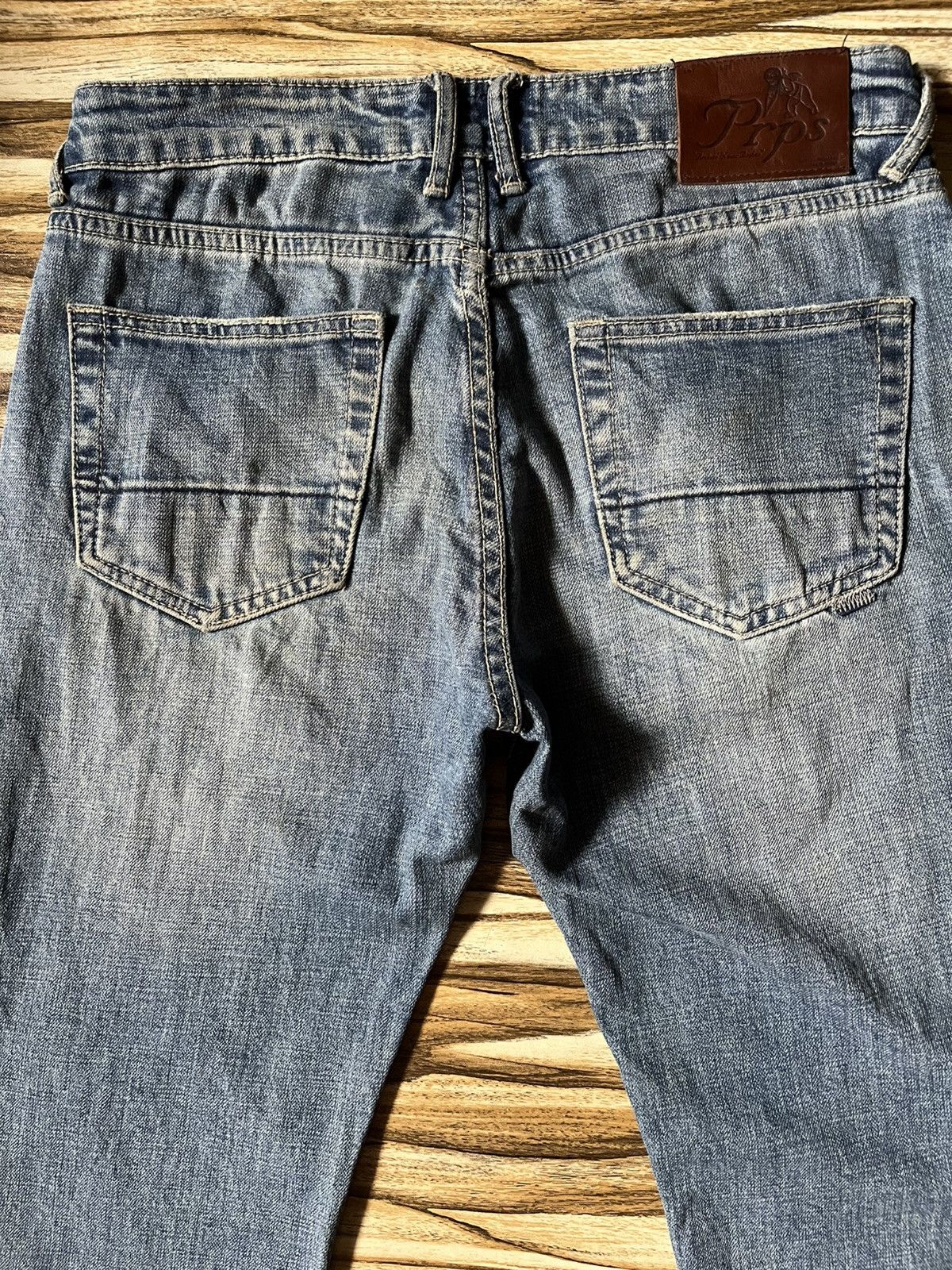 Prps Prps Distressed Blue Jean Jeans Fly Button 501 Cutting Size US 30 / EU 46 - 8 Thumbnail