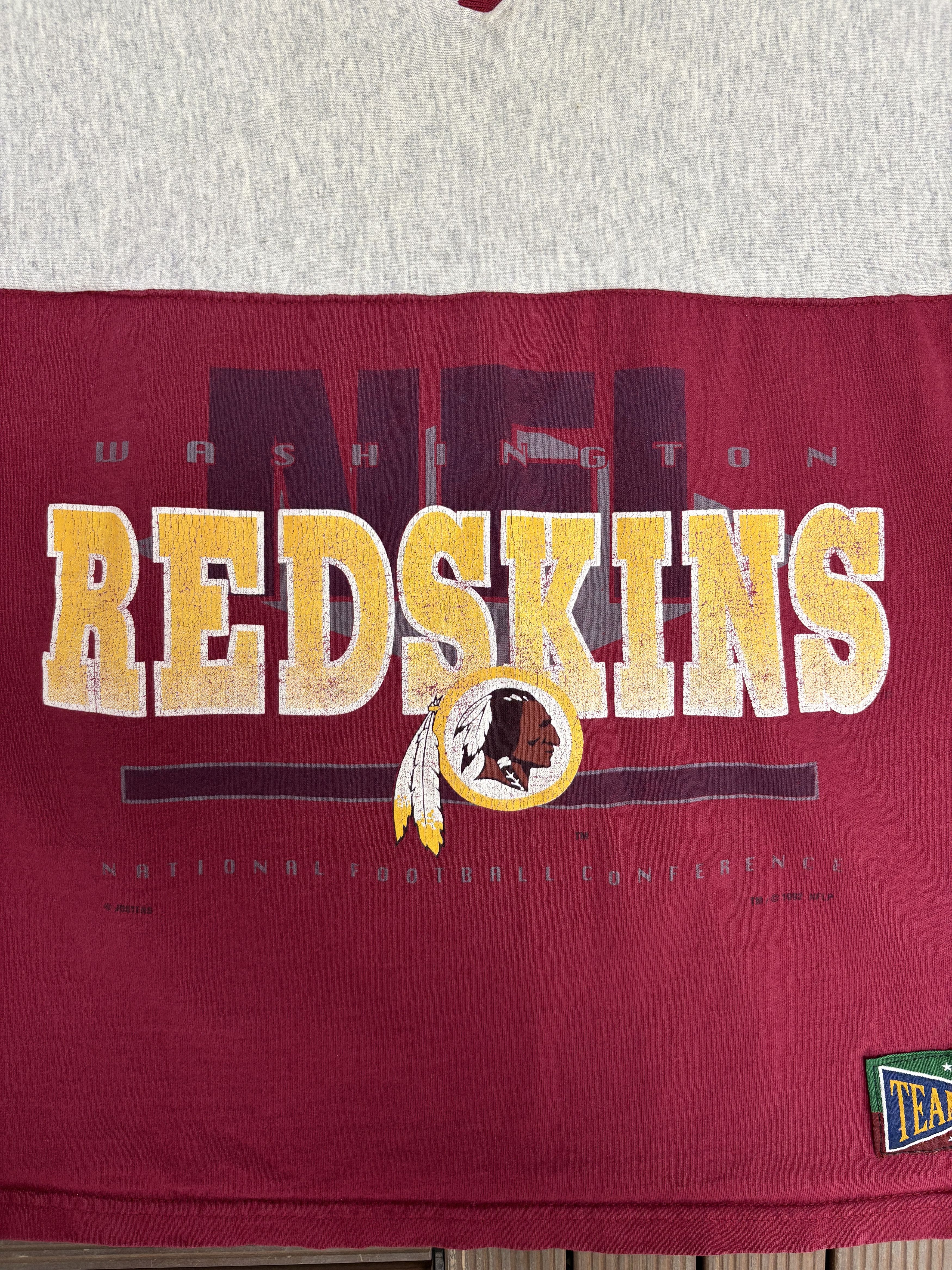 Vintage Washington Redskins Vintage Red T-Shirt Tee Size US L / EU 52-54 / 3 - 2 Thumbnail