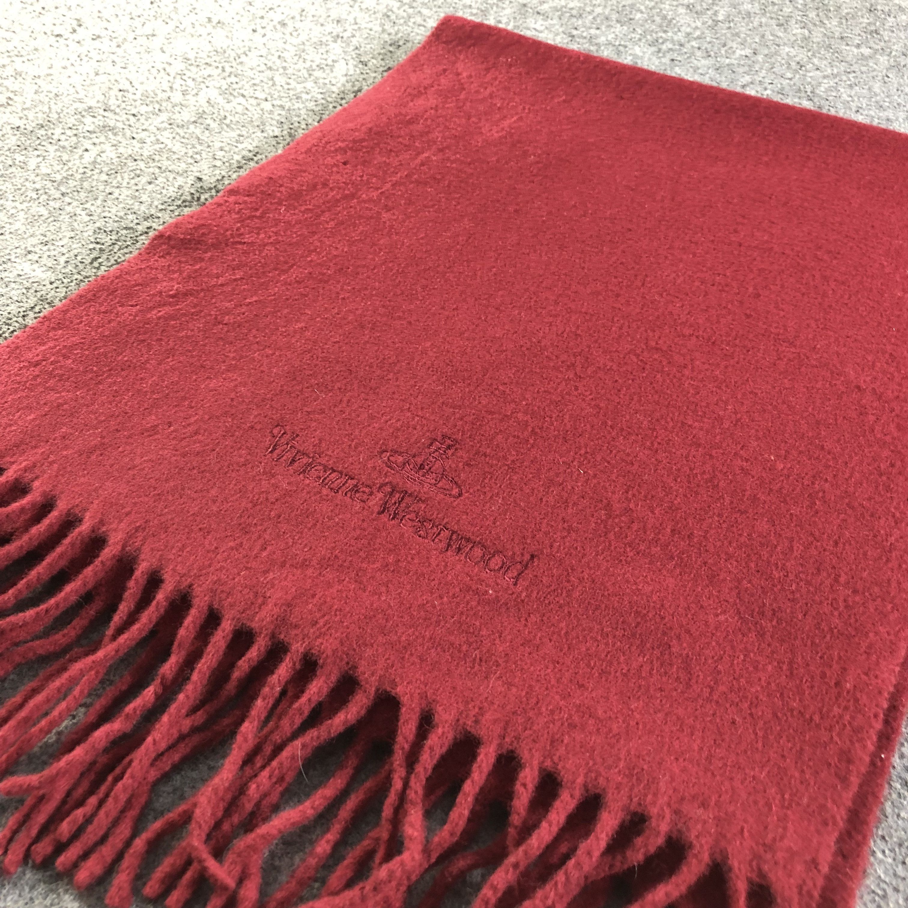 Vivienne Westwood Vivienne Westwood Wool Scarf Muffler V1860 Size ONE SIZE - 3 Thumbnail