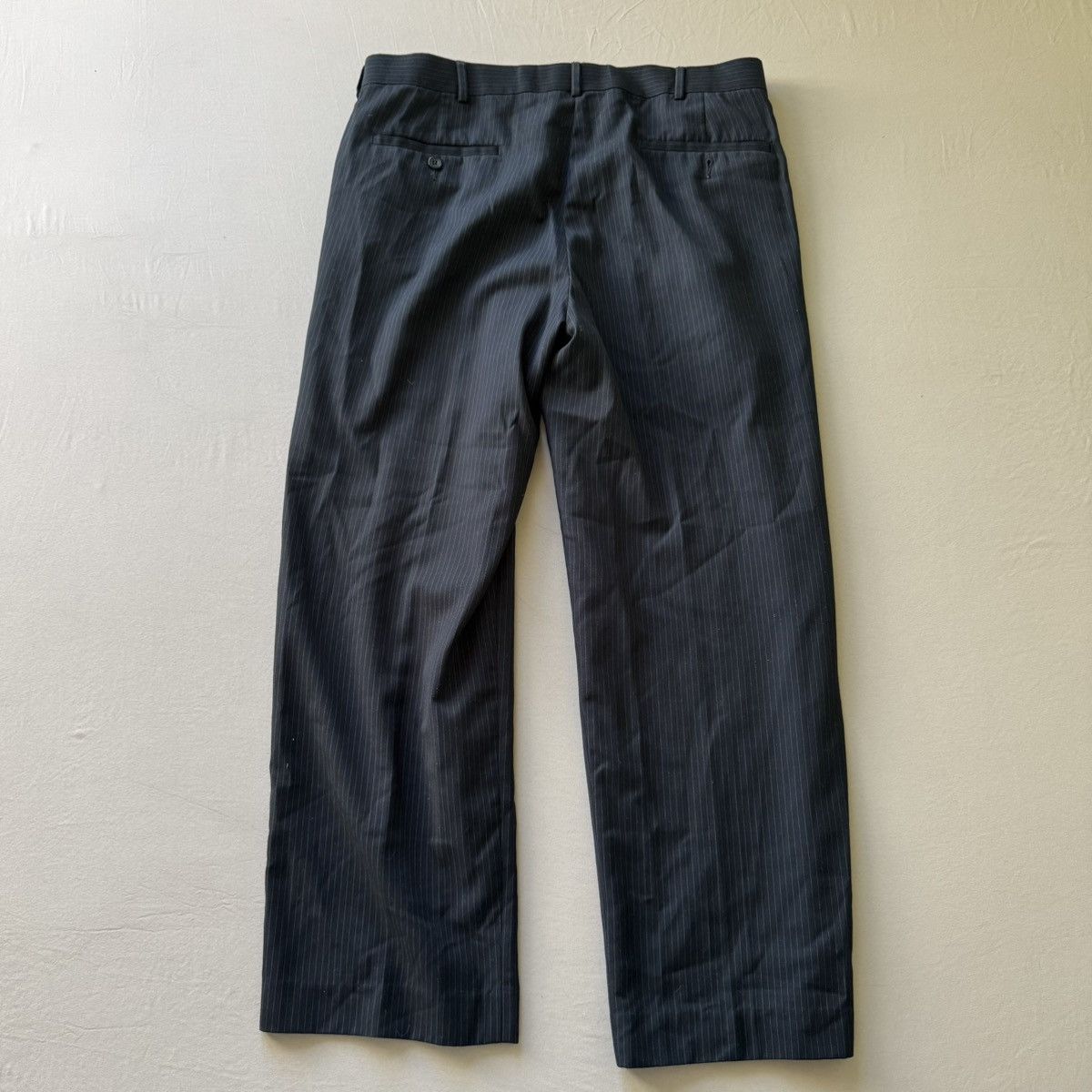 George George. Pinstripe Trousers Size 34R - 2 Thumbnail