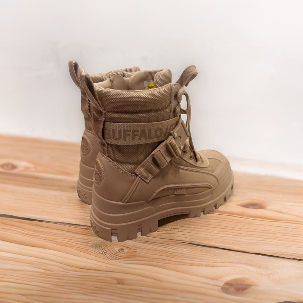 Designer BUFFALO BOOTS BEIGE WOMENSWEAR Size US 8.5 / IT 38.5 - 3 Thumbnail