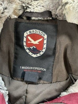 1 Madison 1 Madison Expedition Utility Parka Faux Fur Winter Jacket M Size M / US 6-8 / IT 42-44 - 3 Thumbnail