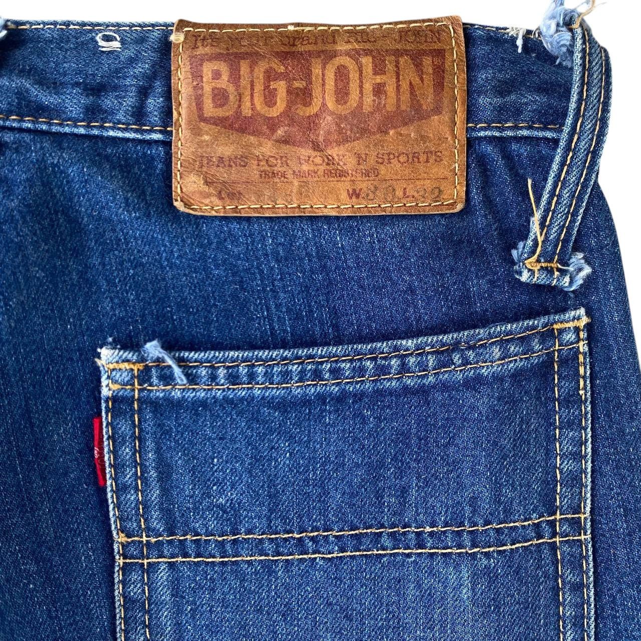 Big John FLARED🔥VINTAGE BIGJOHN BUSHPANT BOOTCUT W29" ZIP TALON Size US 29 - 10 Thumbnail