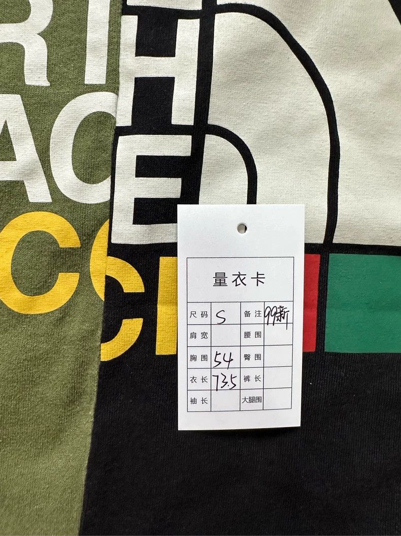 Gucci Gucci The North Face co-branded black and green stitching s Size US S / EU 44-46 / 1 - 5 Thumbnail