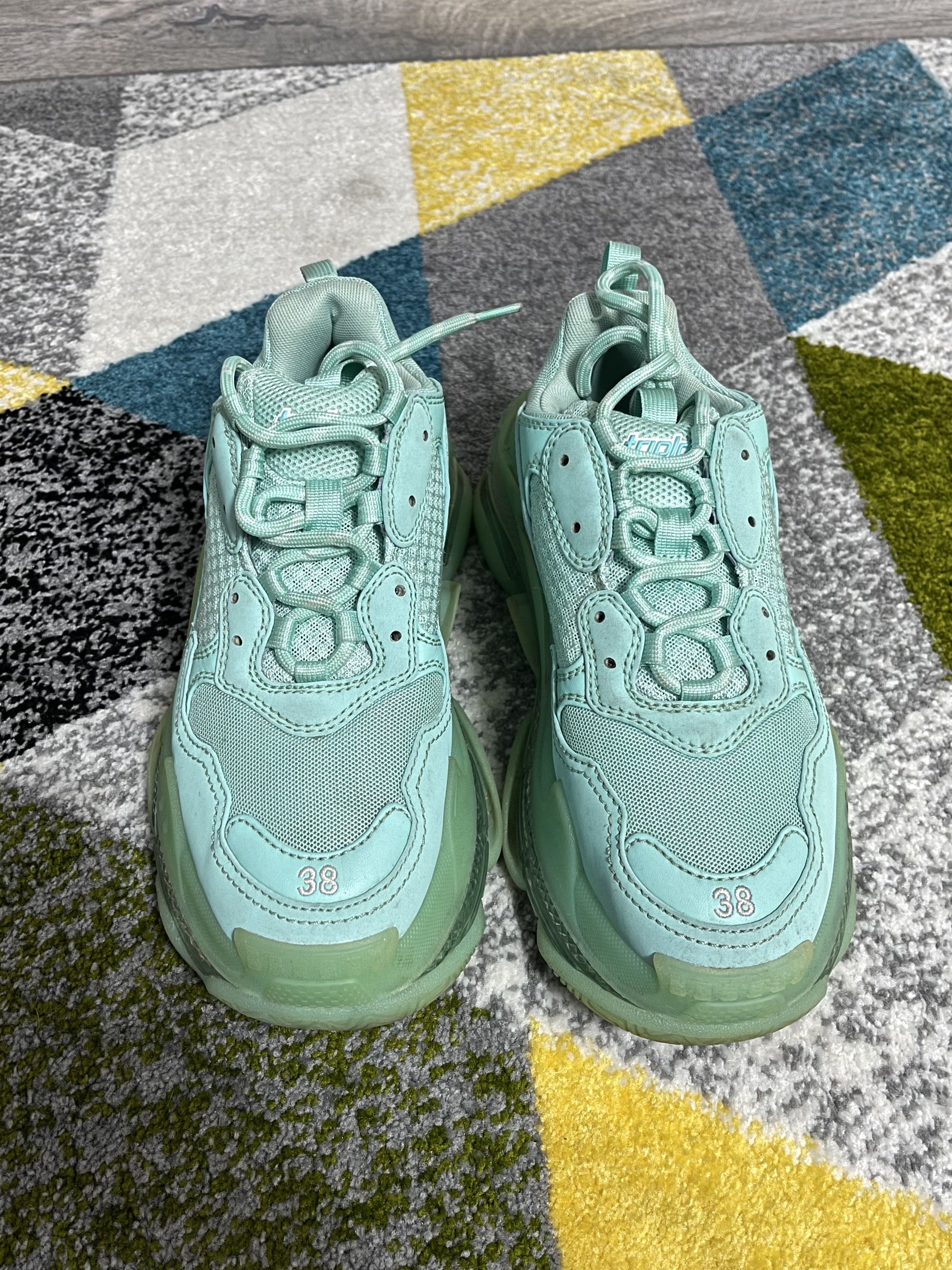 Balenciaga Balenciaga Triple S Clear Sole Size US 7 / IT 37 - 2 Thumbnail