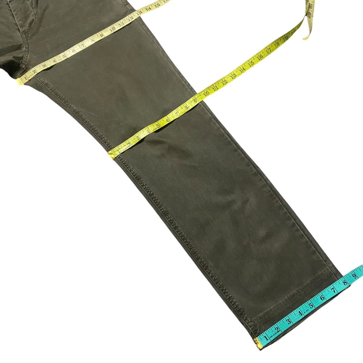 Moncler Vintage Moncler Khaki Trouser Pants Size US 33 - 19 Thumbnail