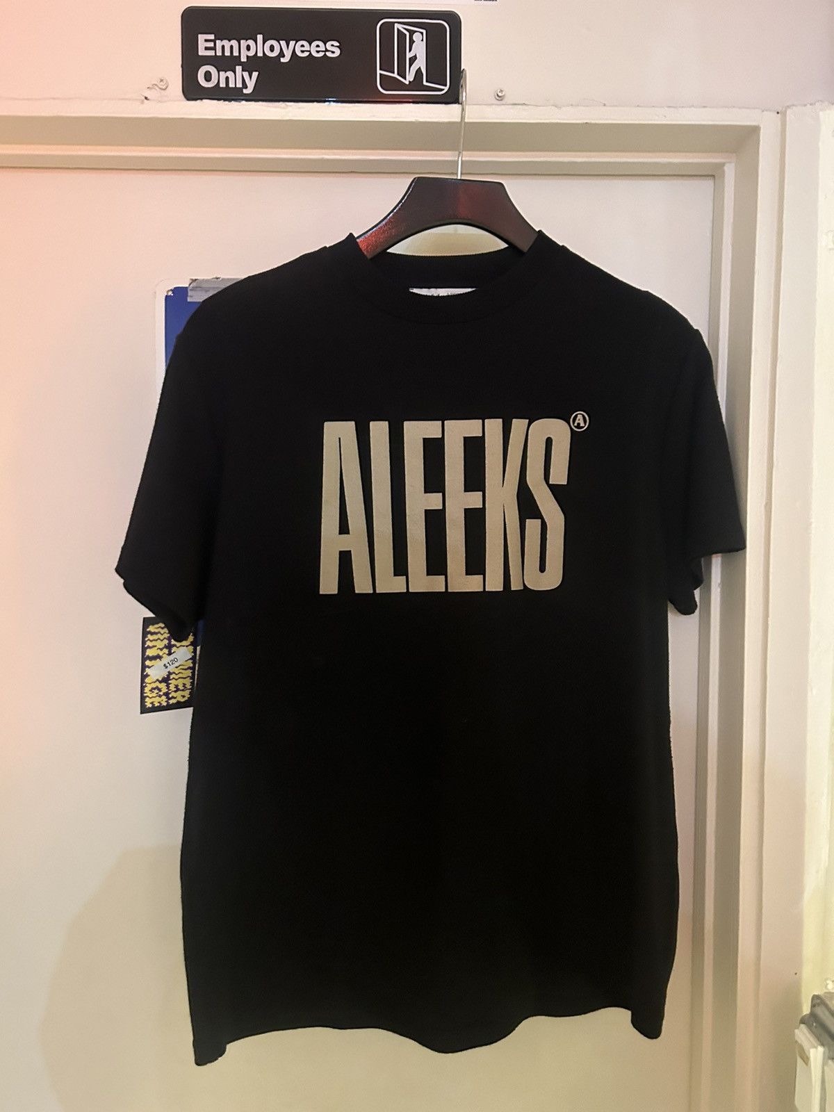 image of 1017 Alyx 9Sm 1017 Alyx “Aleeks” Tee in Black, Men's (Size Small)