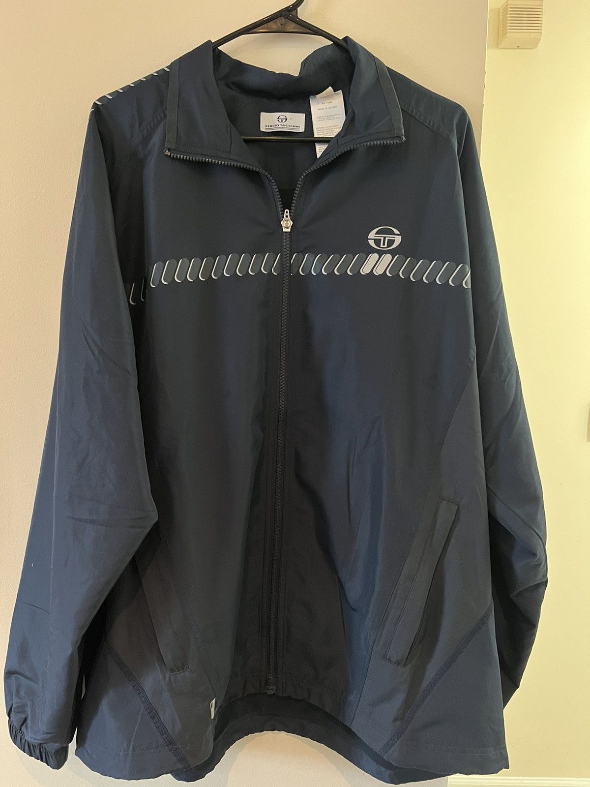 Image of Sergio Tacchini X Vintage X 1990S in Navy Blue, Men's (Size XL)