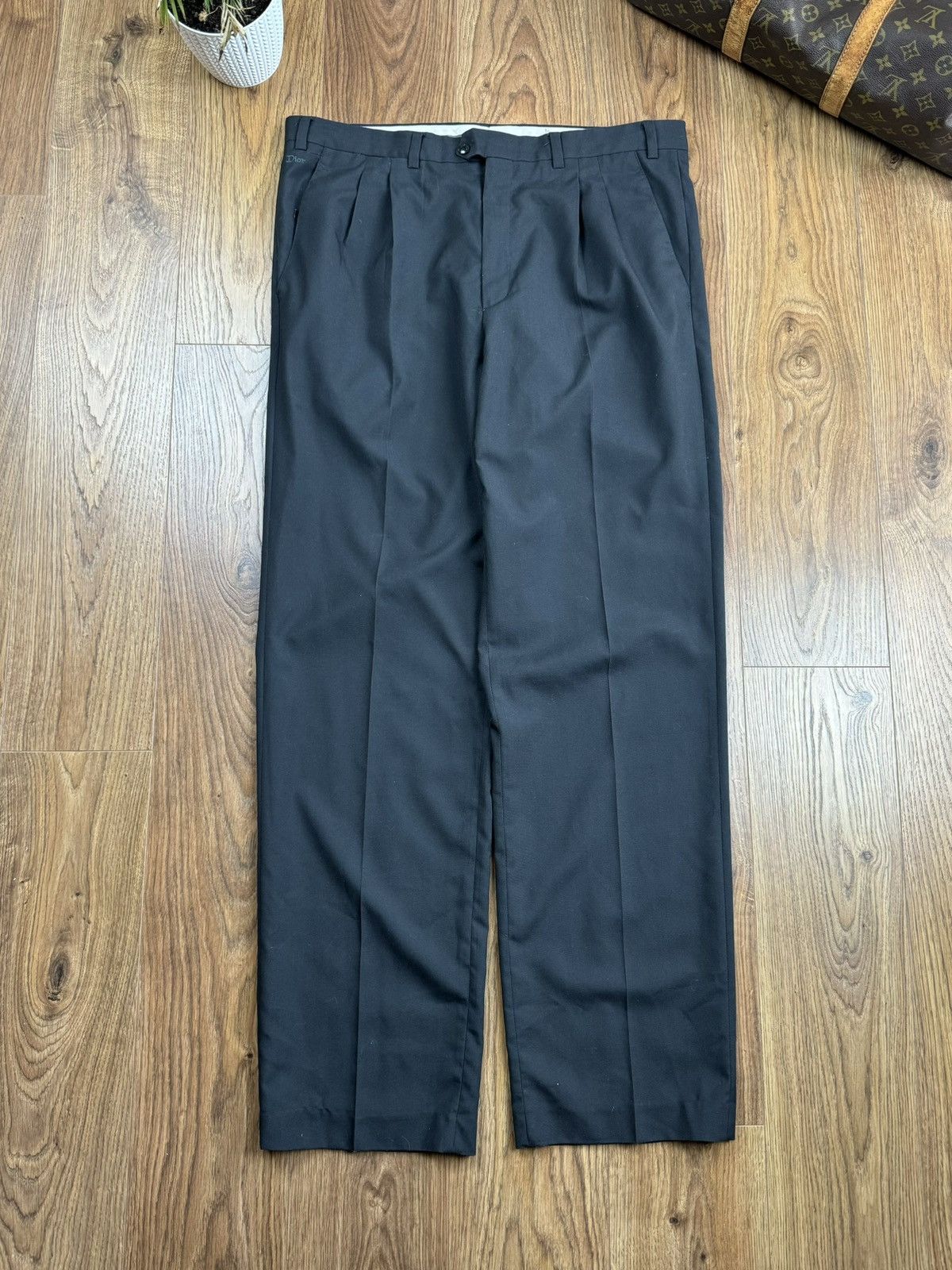 Christian Dior Monsieur Rare Christian Dior classic pants original luxury item Size US 39 - 1 Thumbnail