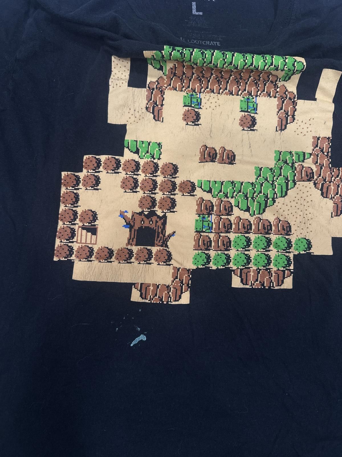 Other Lootcrate Nintendo Zelda 8-Bit Map Men's Large Tee Size US L / EU 52-54 / 3 - 3 Thumbnail
