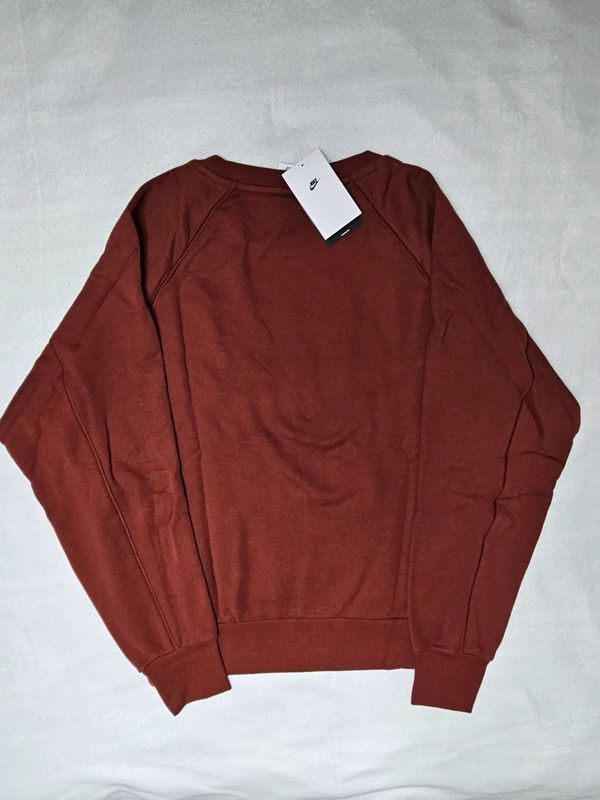 Nike × Vintage Nike Air Brown Sweatshirt Size US M / EU 48-50 / 2 - 2 Thumbnail