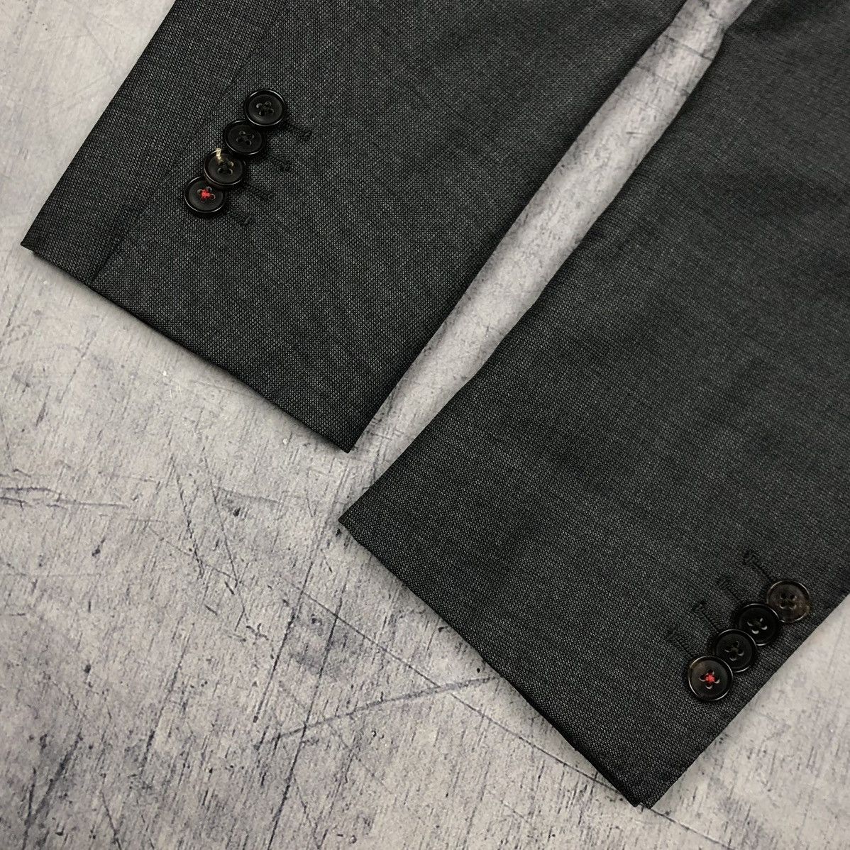 Designer Vintage Suitsupply Vitale Barberis Italy Wool Classic Blazer Size 42R - 6 Thumbnail