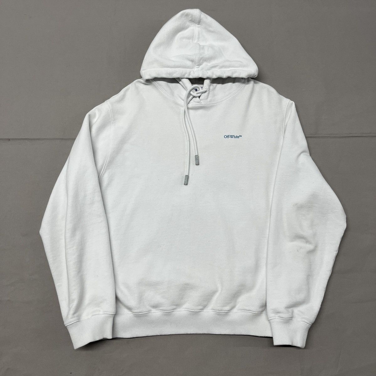 Off White Gradient Hoodie | Grailed