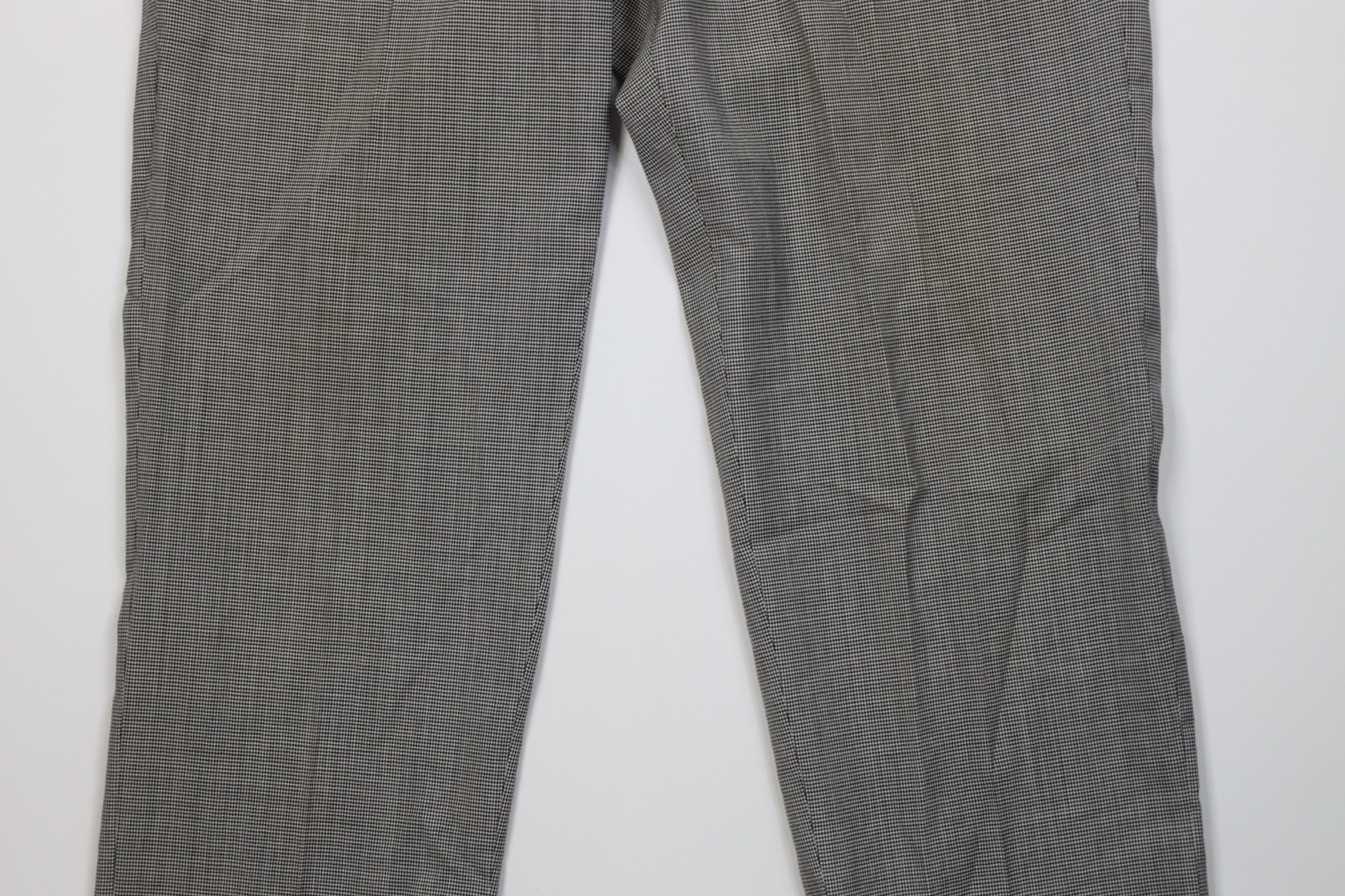 Vintage Vintage 50s Streetwear Wool Houndstooth Chino Pants USA Size US 36 / EU 52 - 3 Thumbnail