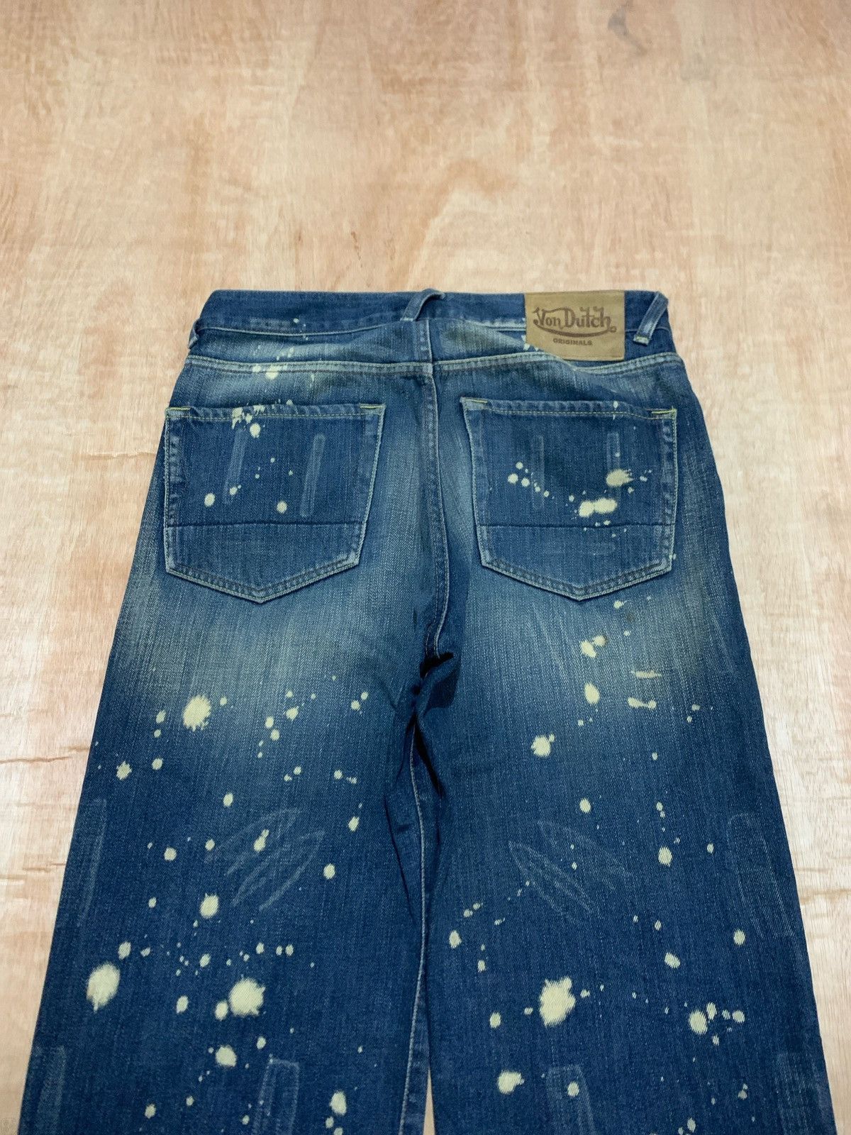 If Six Was Nine × Japanese Brand × Von Dutch Vintage Von Dutch American Made Forever Denim Jeans Size US 31 - 4 Thumbnail
