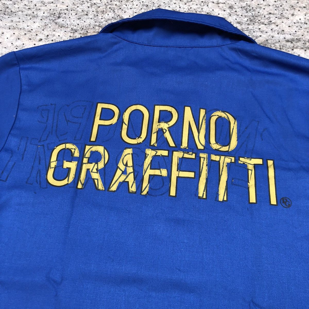 Band Tees × Japanese Brand Vintage Pornografitti Rock Band Shirt Size US L / EU 52-54 / 3 - 7 Thumbnail