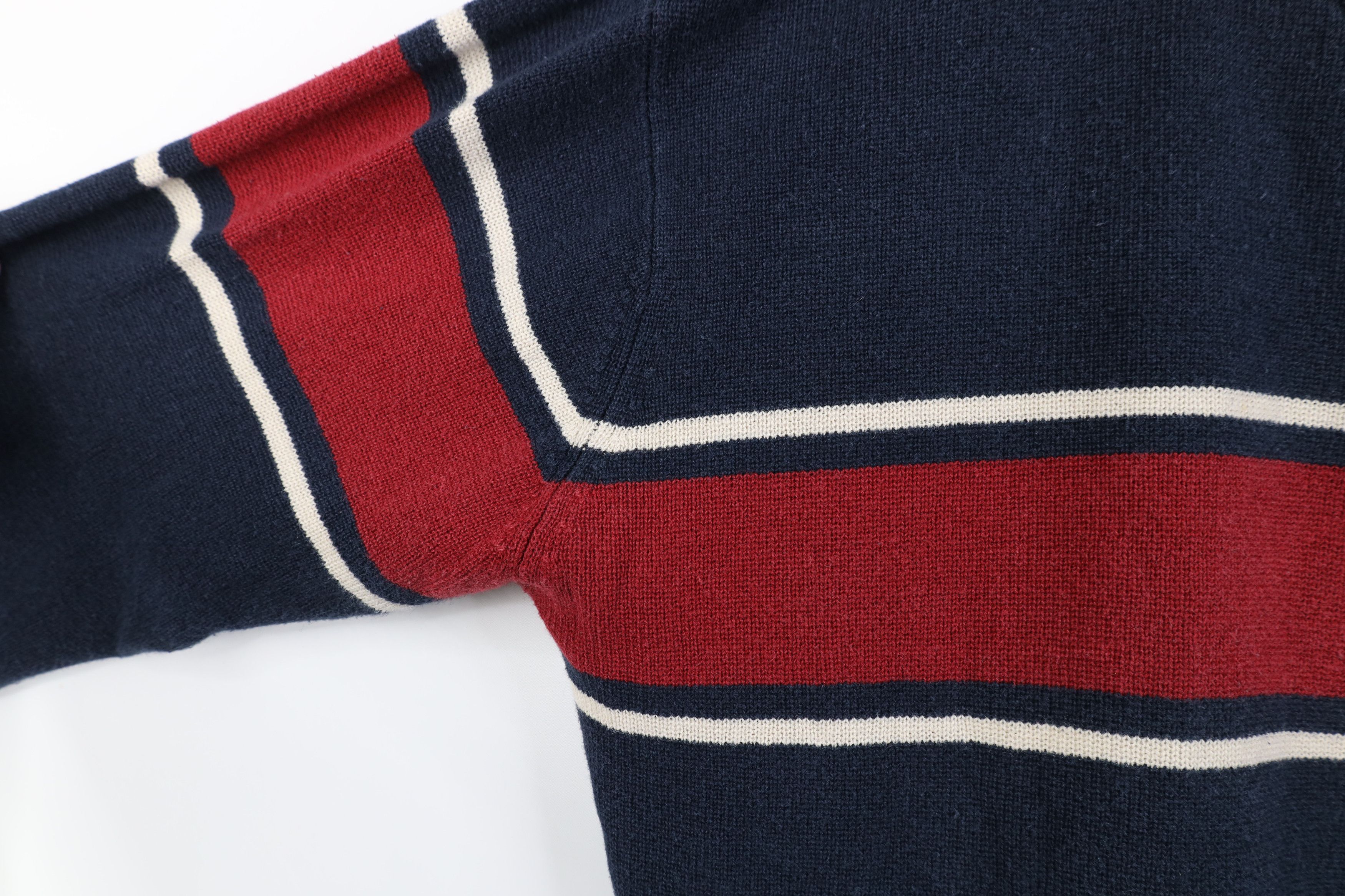 American Eagle Outfitters Vintage 90s Y2K American Eagle Block Knit Crewneck Sweater Size US XL / EU 56 / 4 - 4 Thumbnail