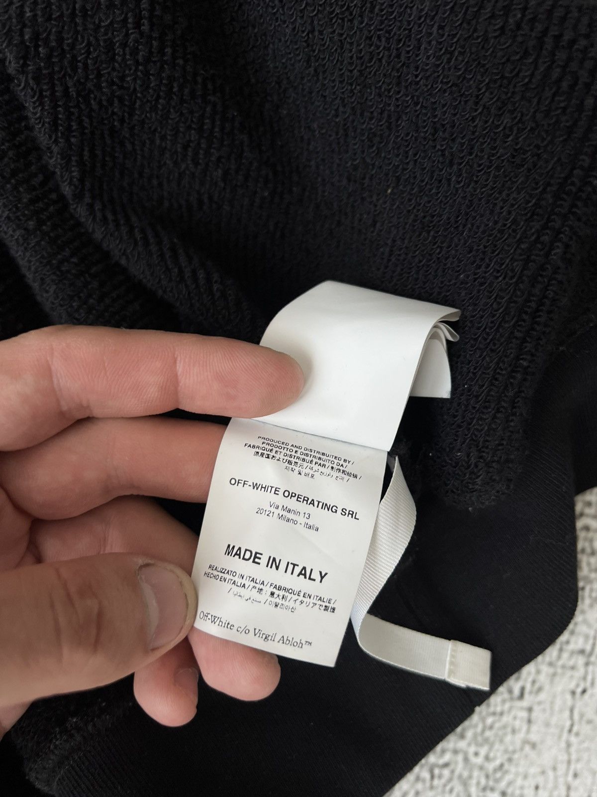 Off-White Off-White Puzzle Zip Hoodie Black M Women’s Rare Streetwear Size M / US 6-8 / IT 42-44 - 20 Thumbnail