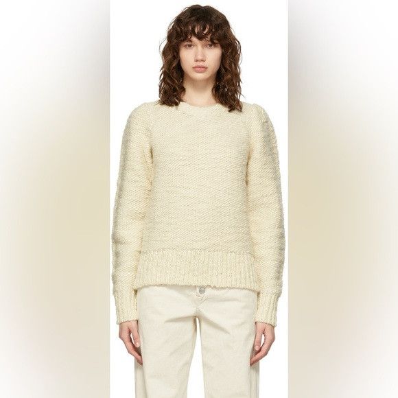 Isabel Marant Isabel Marant Off-White Wool Sybille Sweater 38 Size XS / US 0-2 / IT 36-38 - 1 Thumbnail