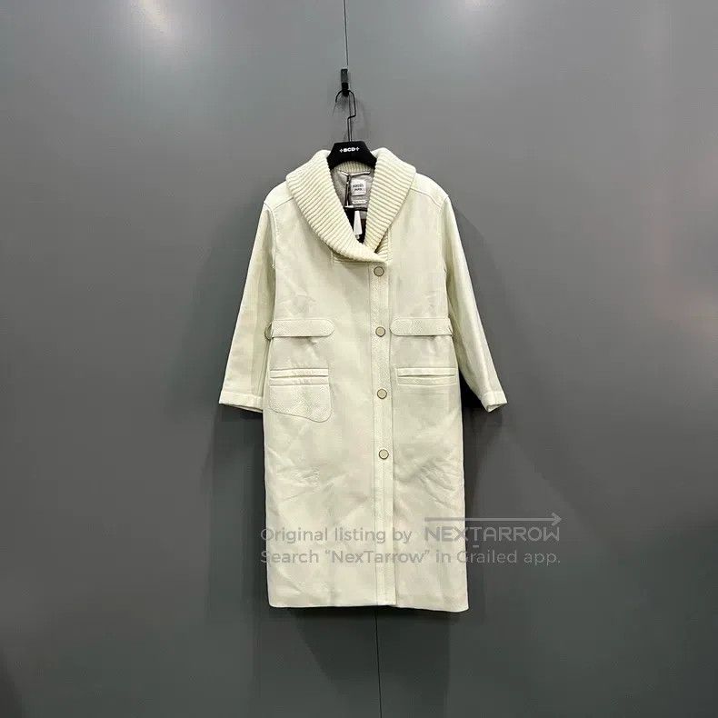 Hermes Hermes Showpiece limited beige patched coat Size XS / US 0-2 / IT 36-38 - 1 Thumbnail
