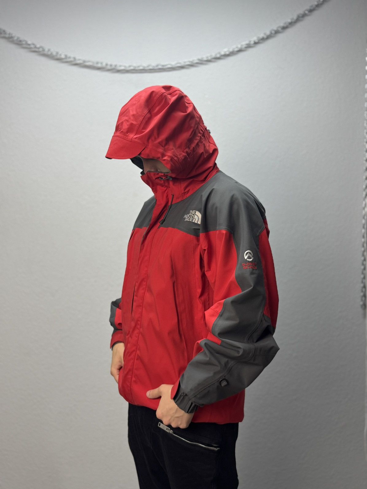 The North Face Vintage The north Face Gore-Tex Red Outdoor Arcteryx Style Size US M / EU 48-50 / 2 - 1 Thumbnail