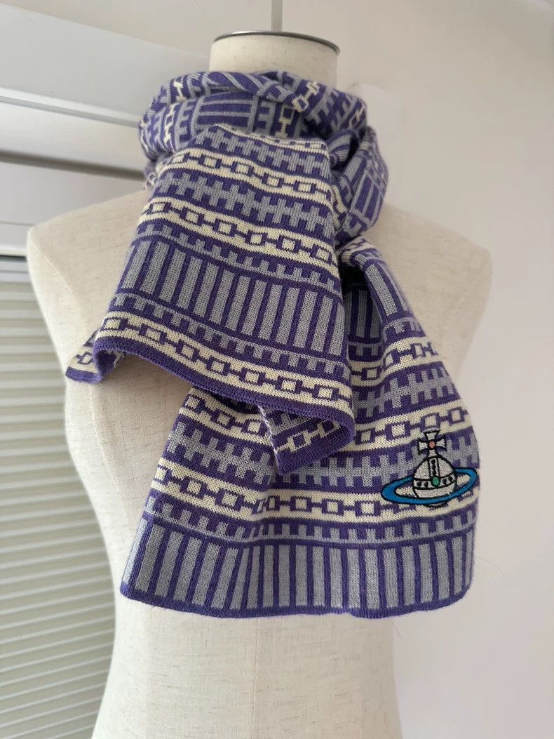 Vivienne Westwood Vivienne Westwood Knitted scarf Size ONE SIZE - 3 Thumbnail