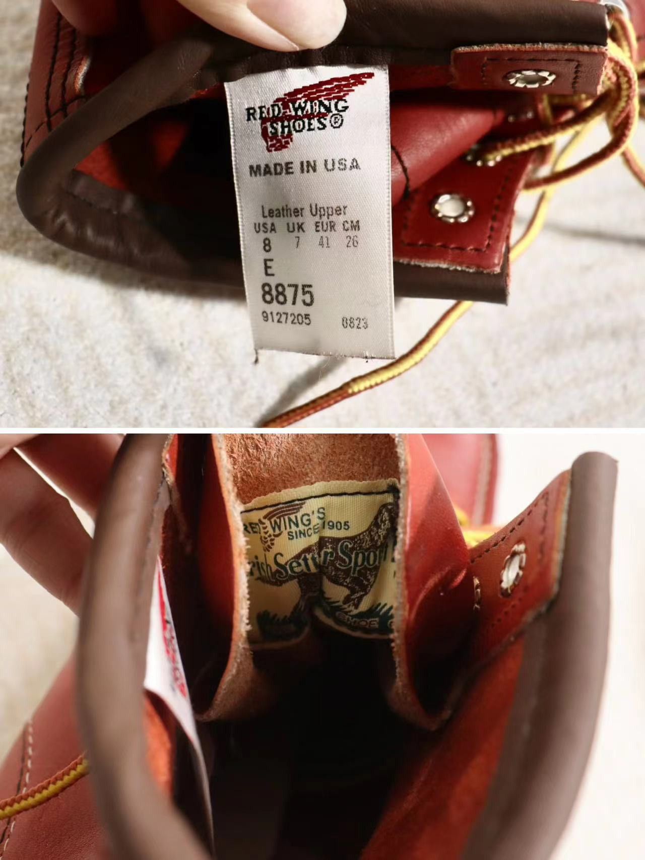 Red Wing Red Wings 8875 Moc Toe boots us8 Size US 8 / EU 41 - 6 Thumbnail