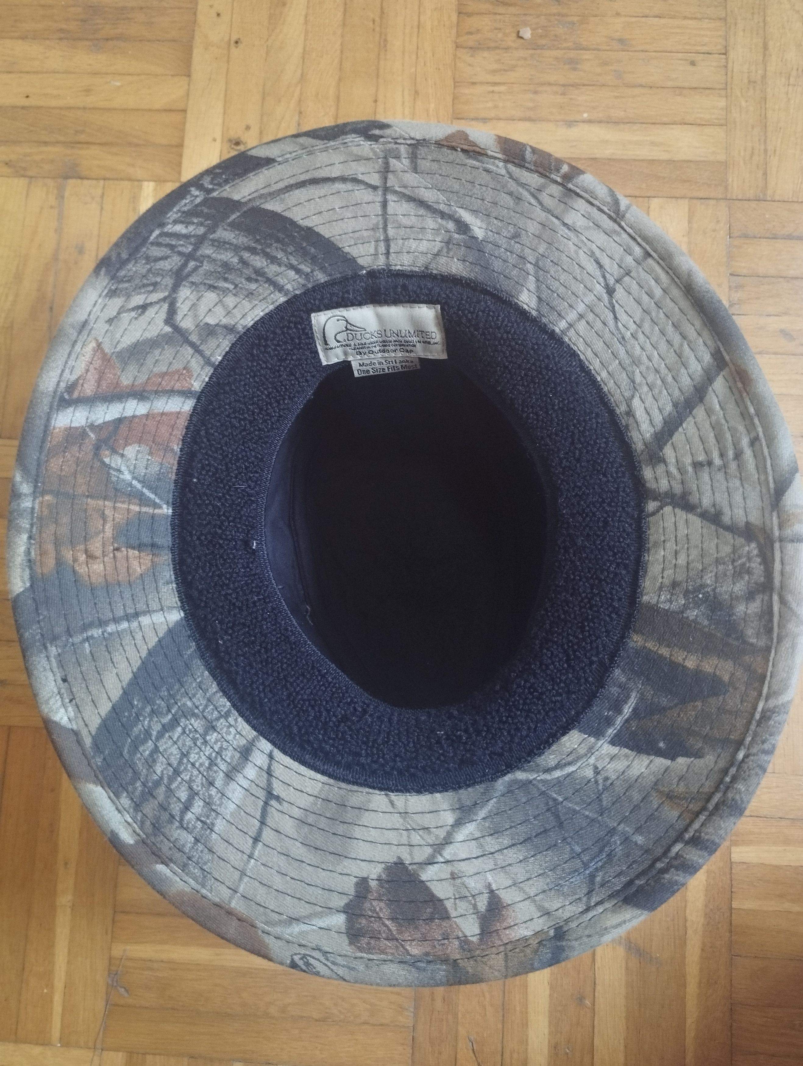 Save The Duck Rare Ducks Unlimited camo bucket hat forest camouflage Size ONE SIZE - 3 Thumbnail